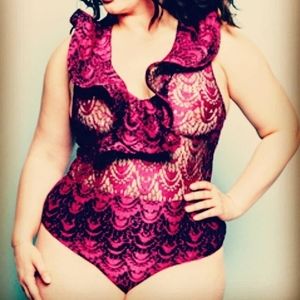 See through LACE bodysuit Wholesale